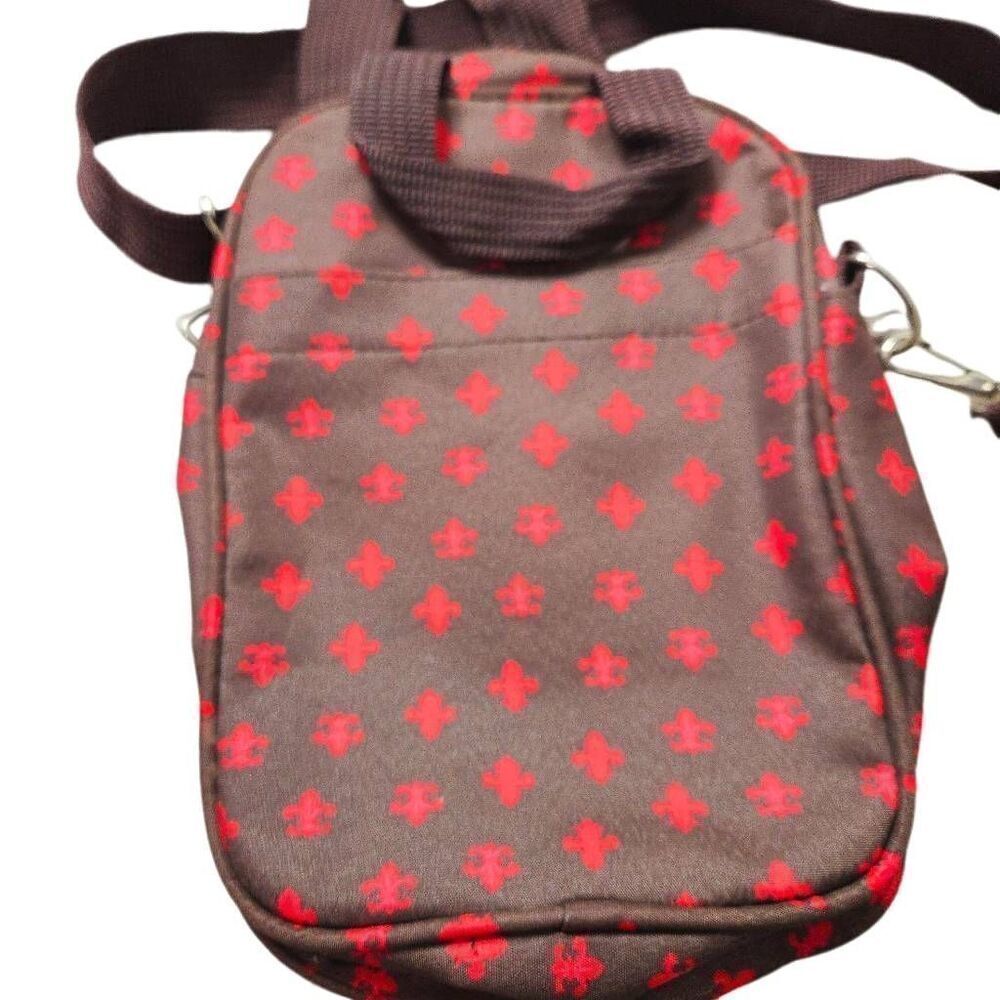 Fluer-de-lis crossbody bag